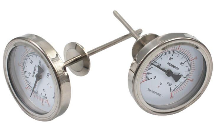 Bimetal thermometer with Sanitary Flange-4 Bimetal thermometer with Sanitary Flange-4