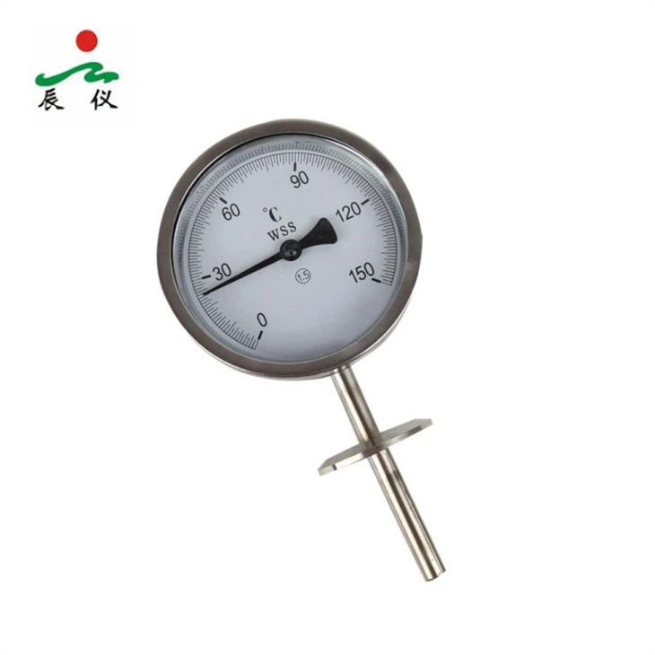 Bimetal Thermometer With Sanitary Flange